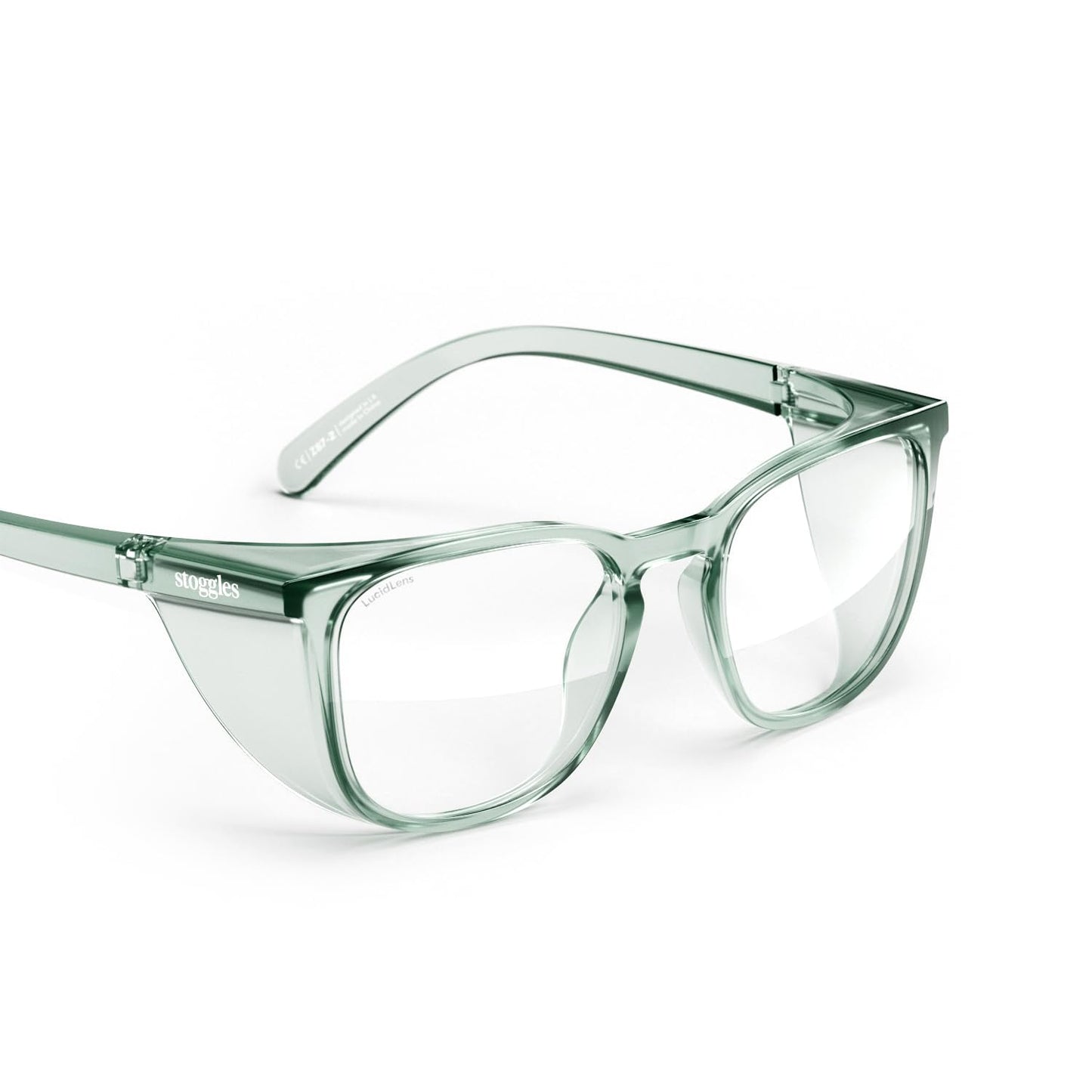 Stoggles - Official - Square - Z87.1 Certified Safety Glasses - Anti-Fog - Blue Light Blocking