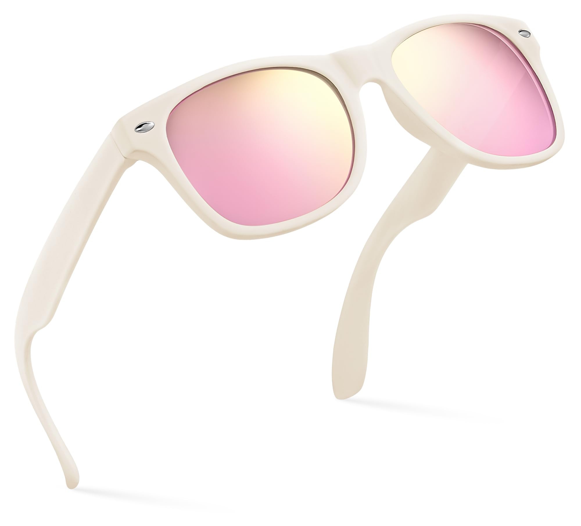 Retro Rewind Kids Sunglasses for Boys Girls Age 3-12 - Shatterproof UV400 Toddler Children Sun Glasses