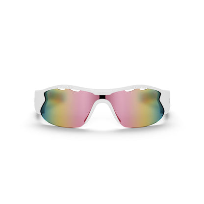 Reebok Smart Audio Sunglasses, HiFi Bluetooth Sport Glasses with UV Protection, Polarized Lenses, Unisex - Powered by Lucyd