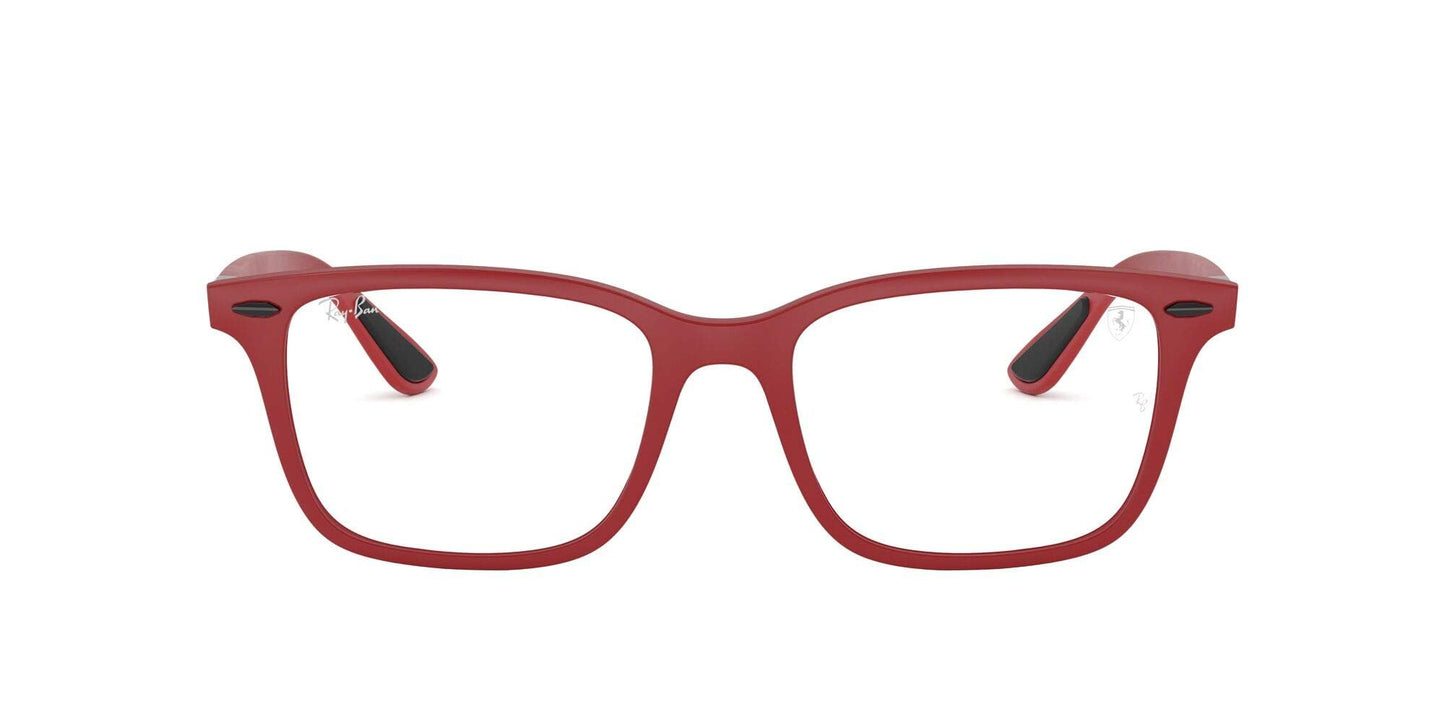 Ray-Ban RX7144m Scuderia Ferrari Collection Square Prescription Eyeglass Frames