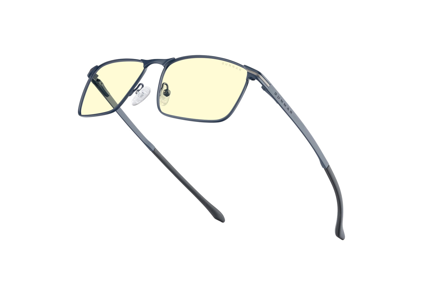 GUNNAR - Computer Blue Light Blocking Glasses Mendocino Blue Light Glasses, Midnight Blue, Adult US