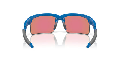 Oakley Child Sunglasses Polished Black Frame, Prizm Grey Lenses, 63MM