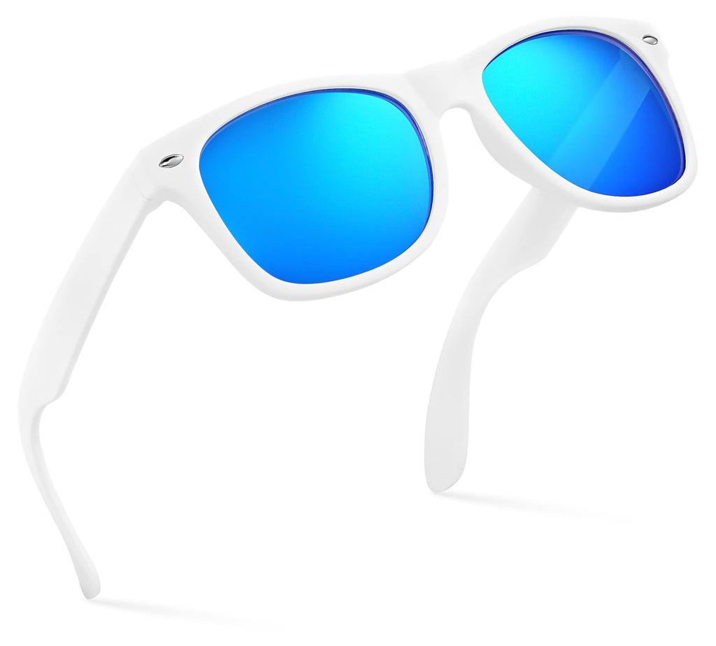 Retro Rewind Kids Sunglasses for Boys Girls Age 3-12 - Shatterproof UV400 Toddler Children Sun Glasses
