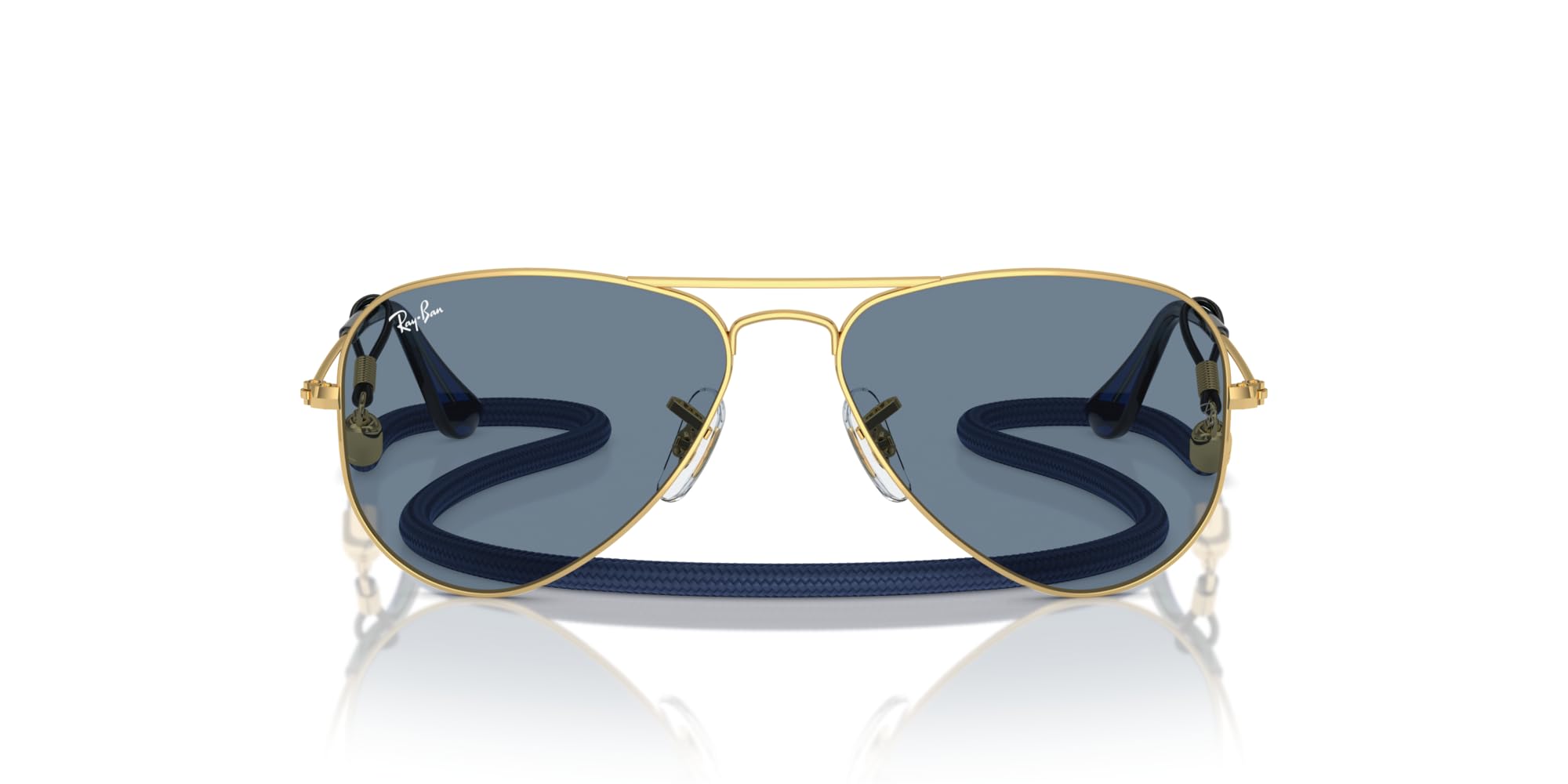 Ray-Ban Junior Kids' Rj9506s Metal Aviator Sunglasses