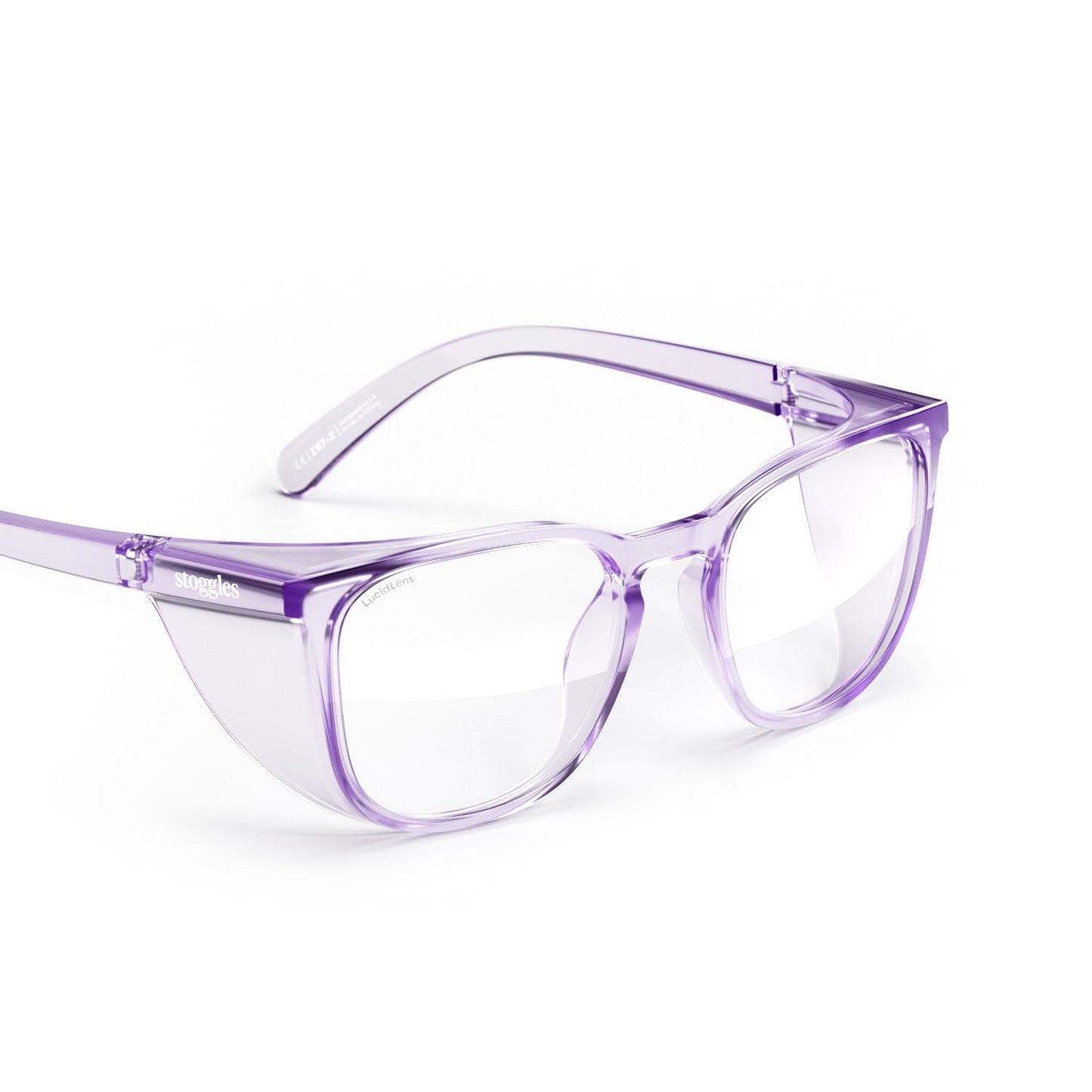 Stoggles - Official - Square - Z87.1 Certified Safety Glasses - Anti-Fog - Blue Light Blocking