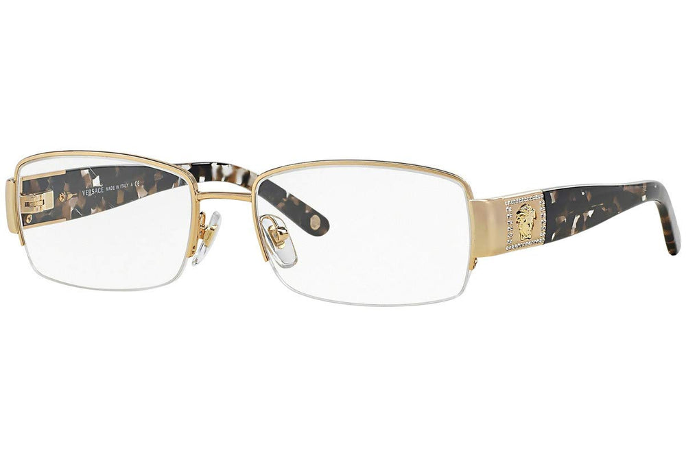 Gold Metal Prescription Eyeglass Frames