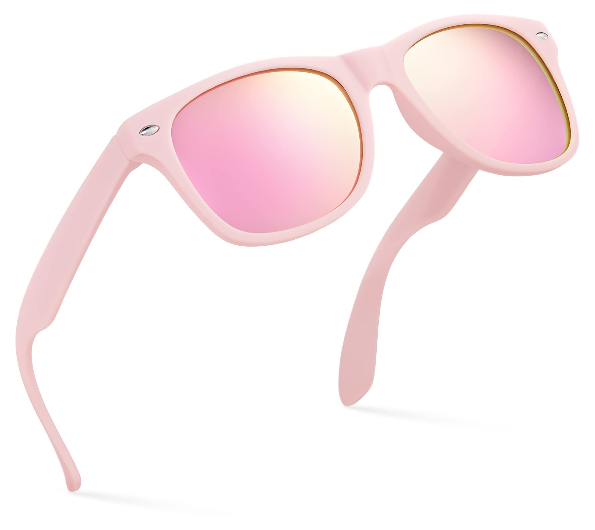 Retro Rewind Kids Sunglasses for Boys Girls Age 3-12 - Shatterproof UV400 Toddler Children Sun Glasses