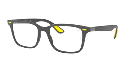 Ray-Ban RX7144m Scuderia Ferrari Collection Square Prescription Eyeglass Frames