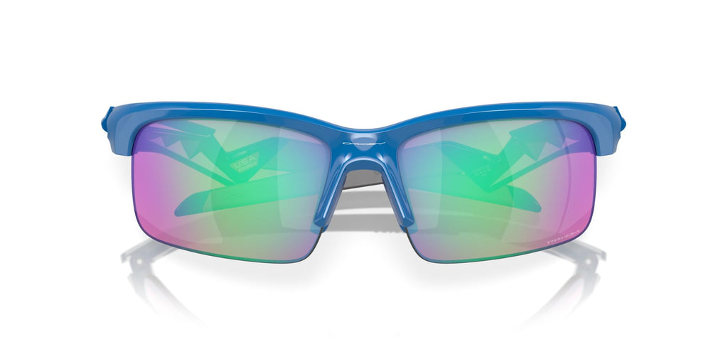 Oakley Child Sunglasses Polished Black Frame, Prizm Grey Lenses, 63MM
