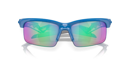 Oakley Child Sunglasses Polished Black Frame, Prizm Grey Lenses, 63MM