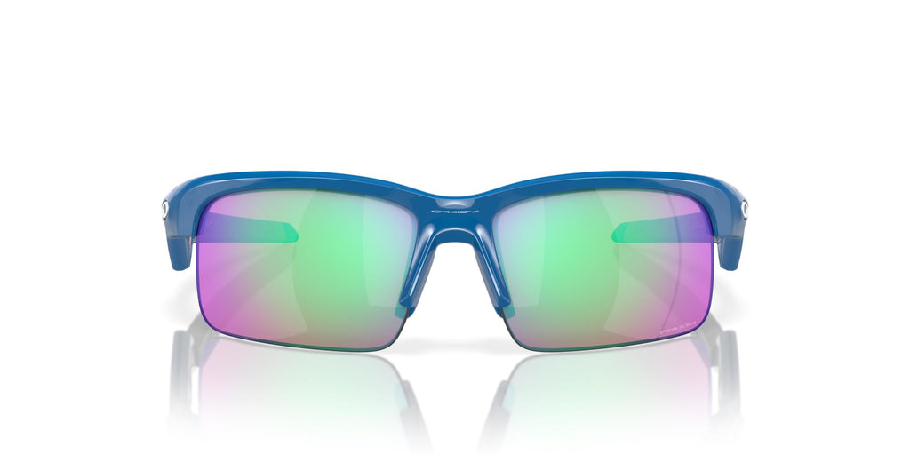 Oakley Child Sunglasses Polished Black Frame, Prizm Grey Lenses, 63MM