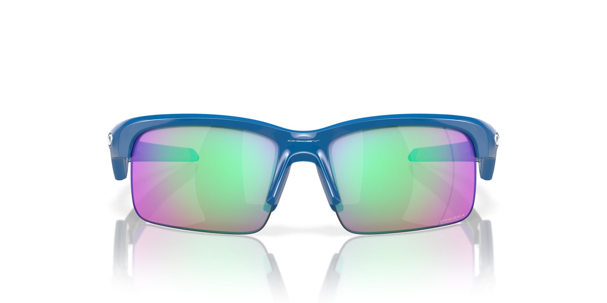 Oakley Child Sunglasses Polished Black Frame, Prizm Grey Lenses, 63MM