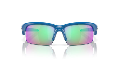 Oakley Child Sunglasses Polished Black Frame, Prizm Grey Lenses, 63MM
