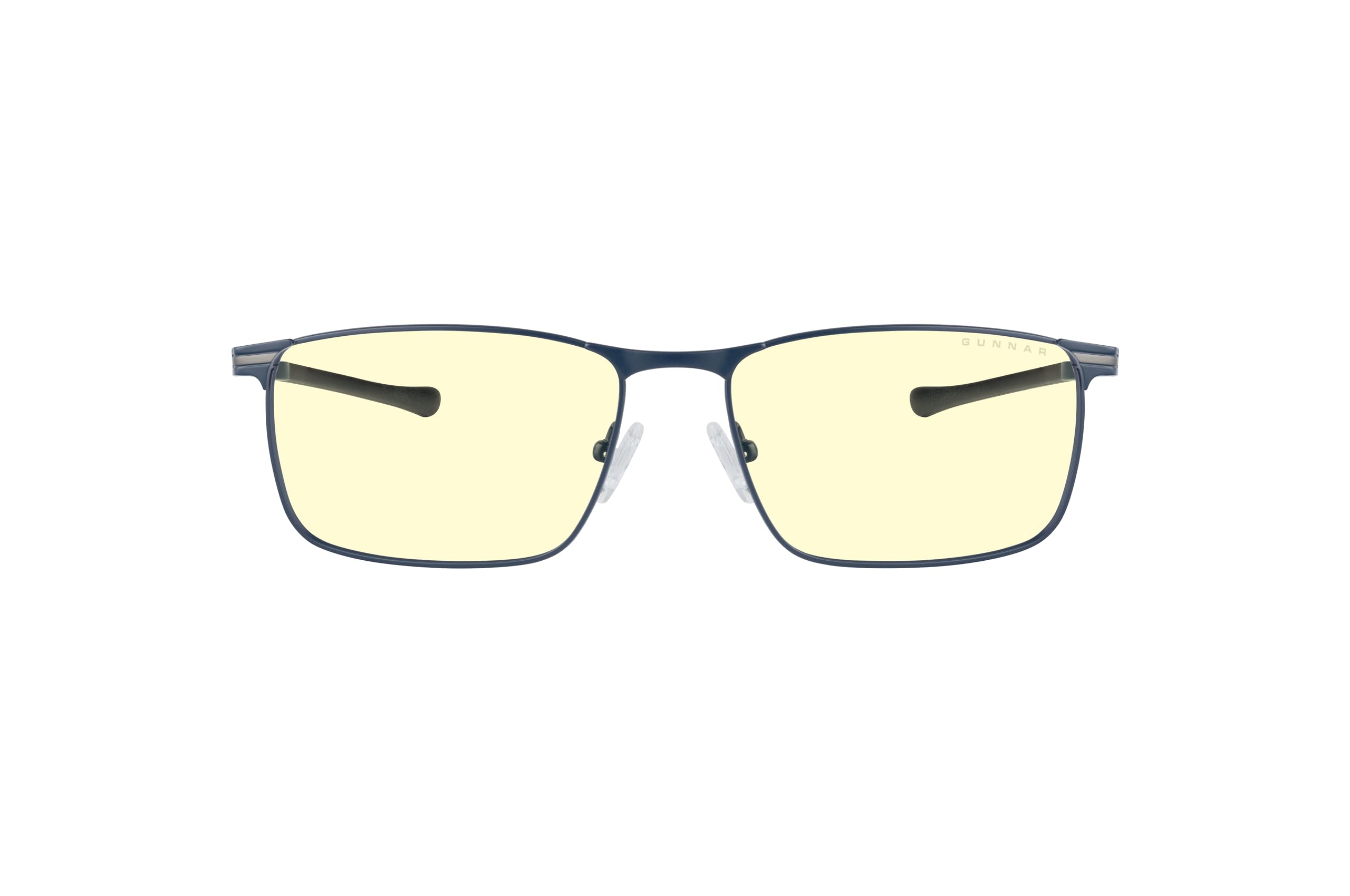 GUNNAR - Computer Blue Light Blocking Glasses Mendocino Blue Light Glasses, Midnight Blue, Adult US