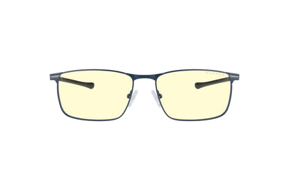 GUNNAR - Computer Blue Light Blocking Glasses Mendocino Blue Light Glasses, Midnight Blue, Adult US