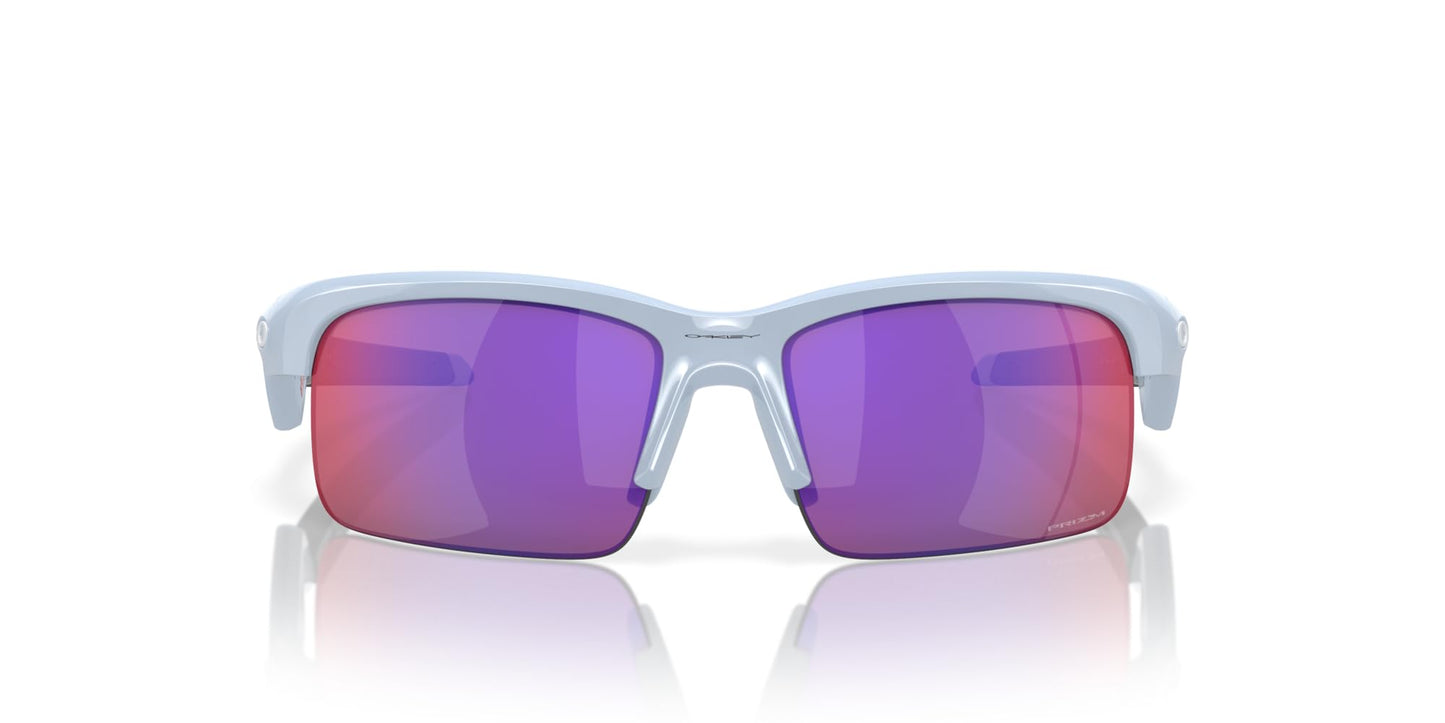 Oakley Child Sunglasses Polished Black Frame, Prizm Grey Lenses, 63MM