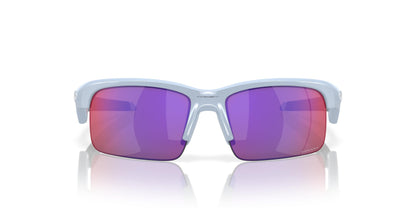 Oakley Child Sunglasses Polished Black Frame, Prizm Grey Lenses, 63MM