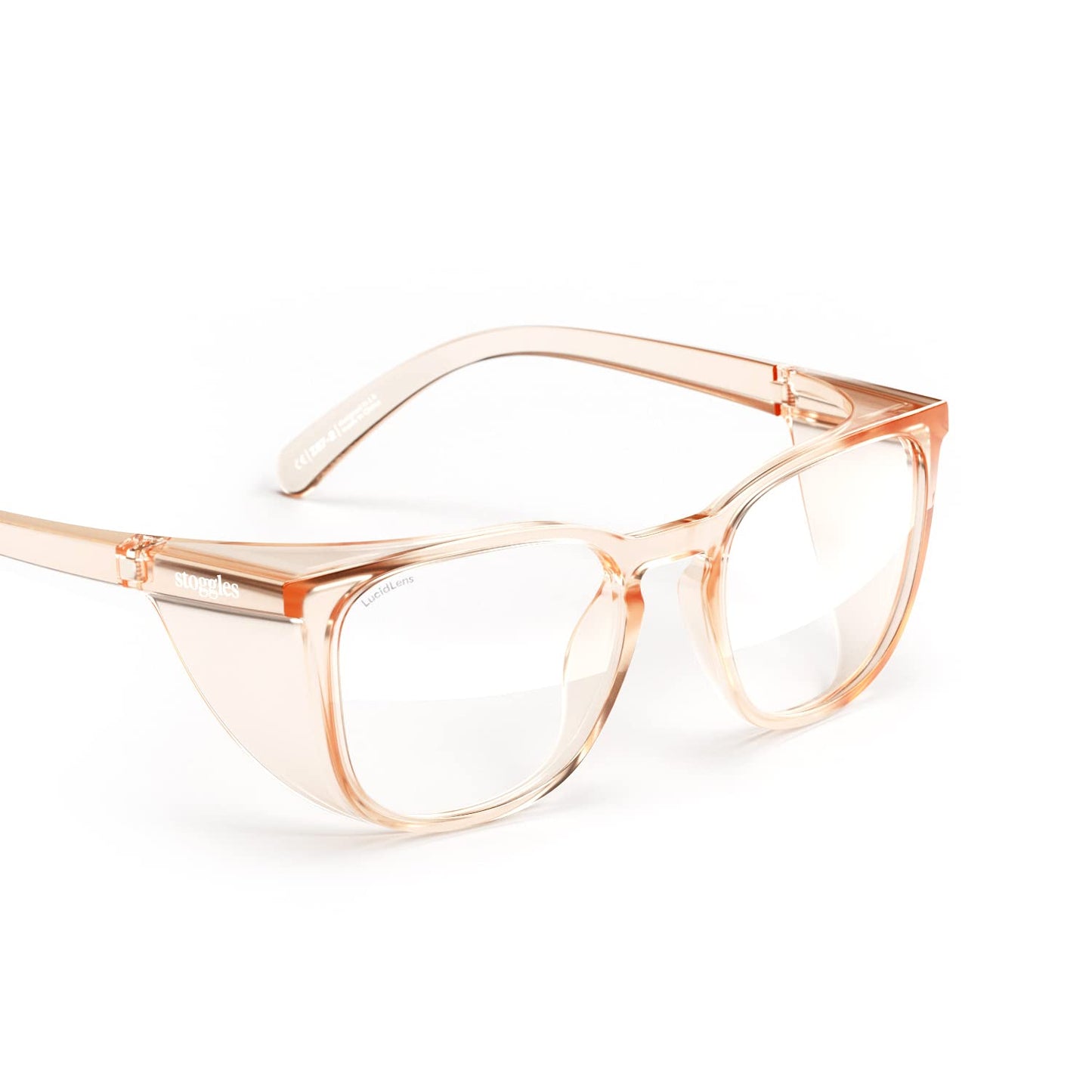Stoggles - Official - Square - Z87.1 Certified Safety Glasses - Anti-Fog - Blue Light Blocking