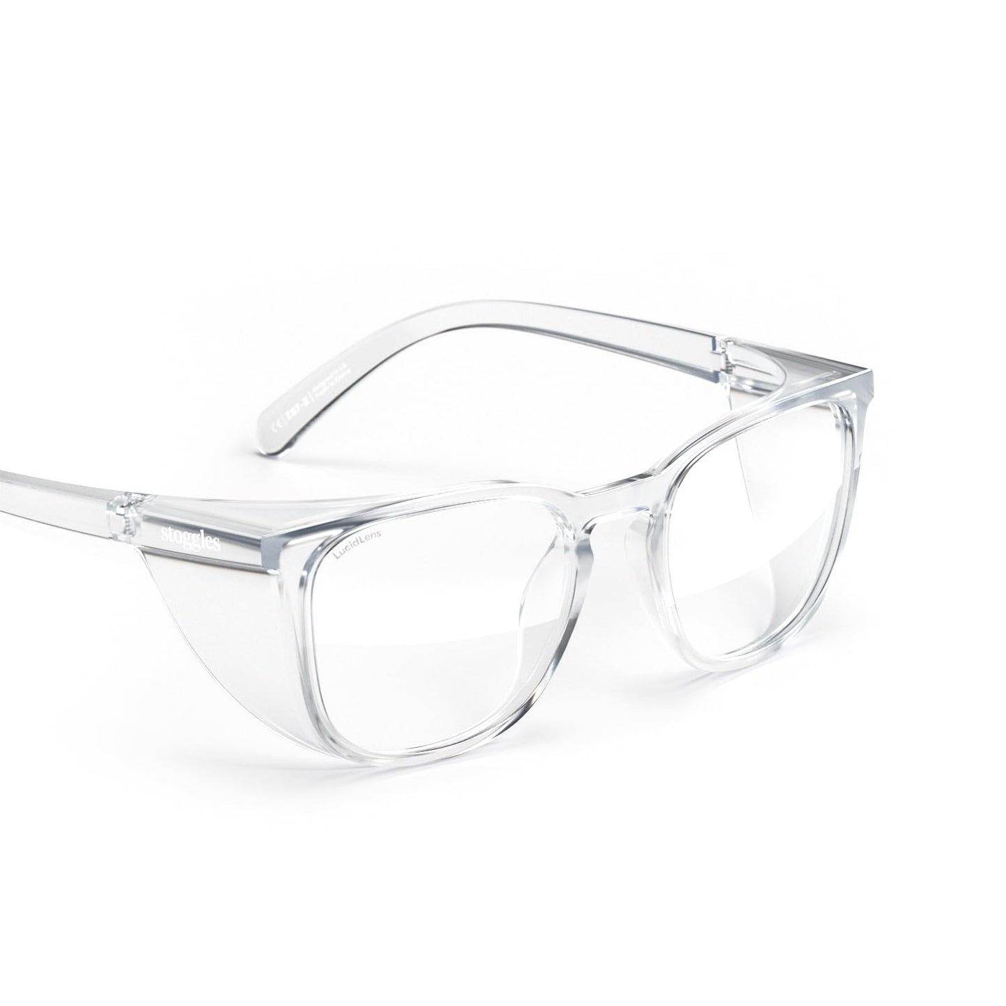 Stoggles - Official - Square - Z87.1 Certified Safety Glasses - Anti-Fog - Blue Light Blocking