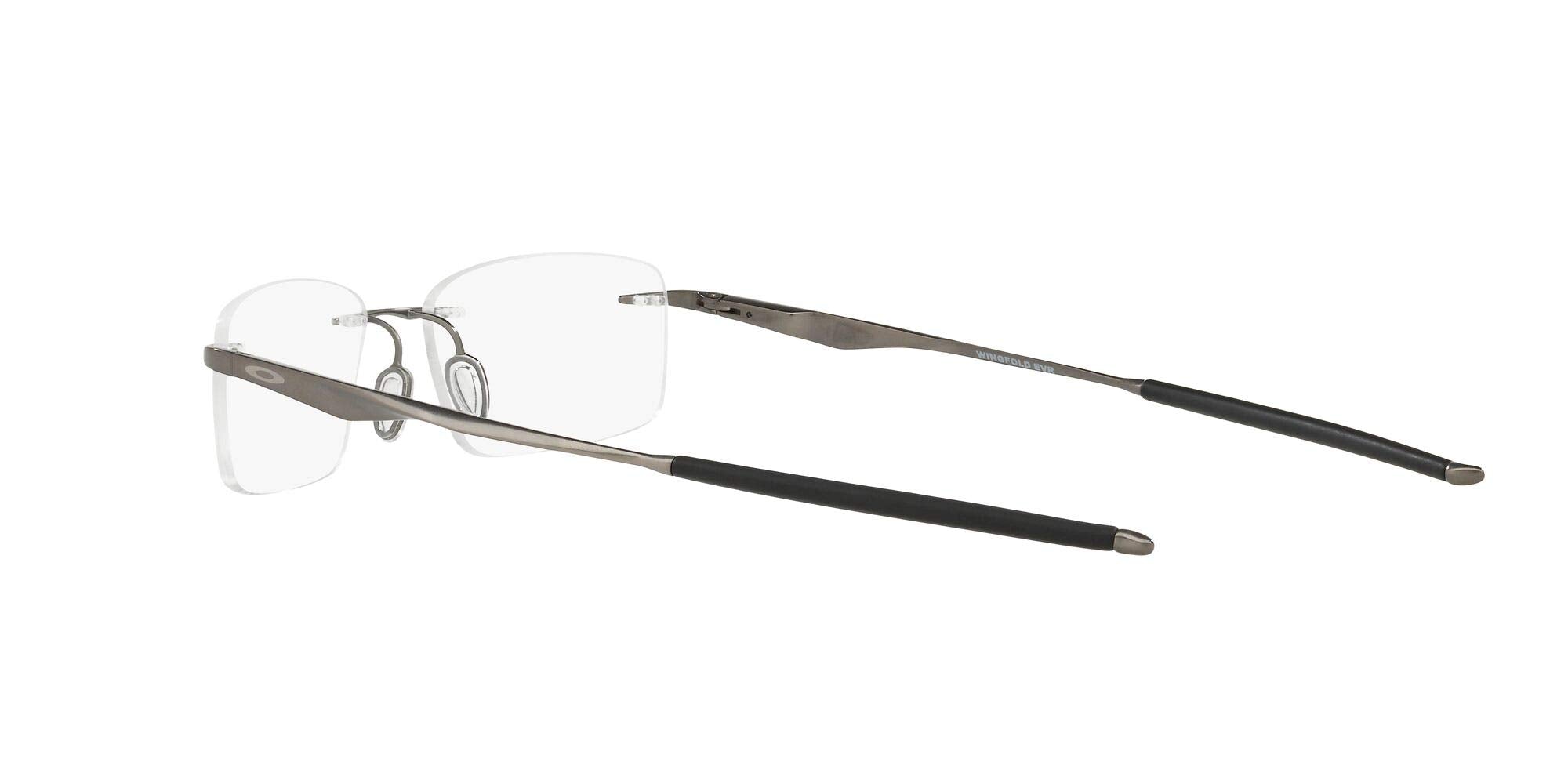Oakley mens Ox5118 Wingfold Evr Rectangular Prescription Eyewear Frames