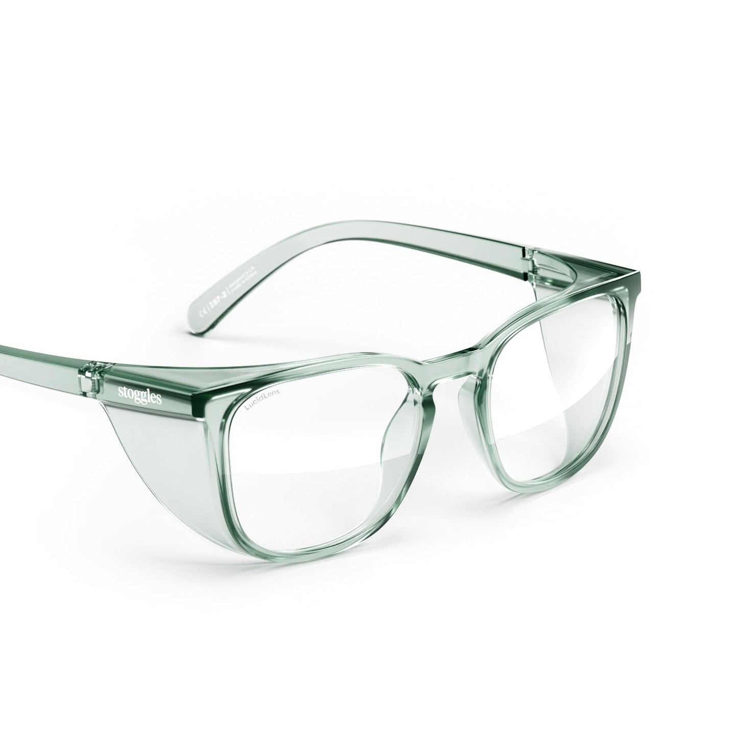 Stoggles - Official - Square - Z87.1 Certified Safety Glasses - Anti-Fog - Blue Light Blocking