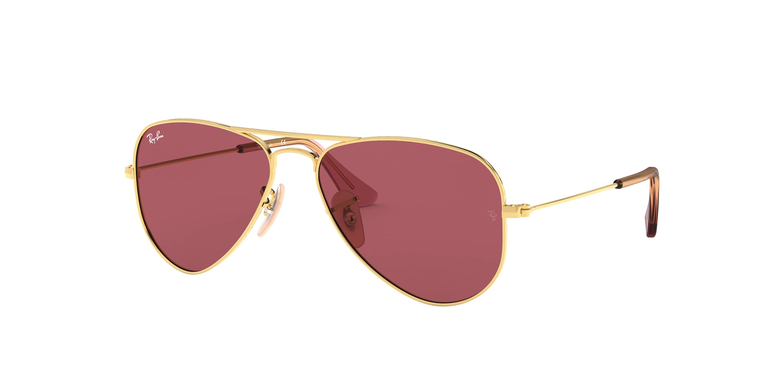 Ray-Ban Junior Kids' Rj9506s Metal Aviator Sunglasses