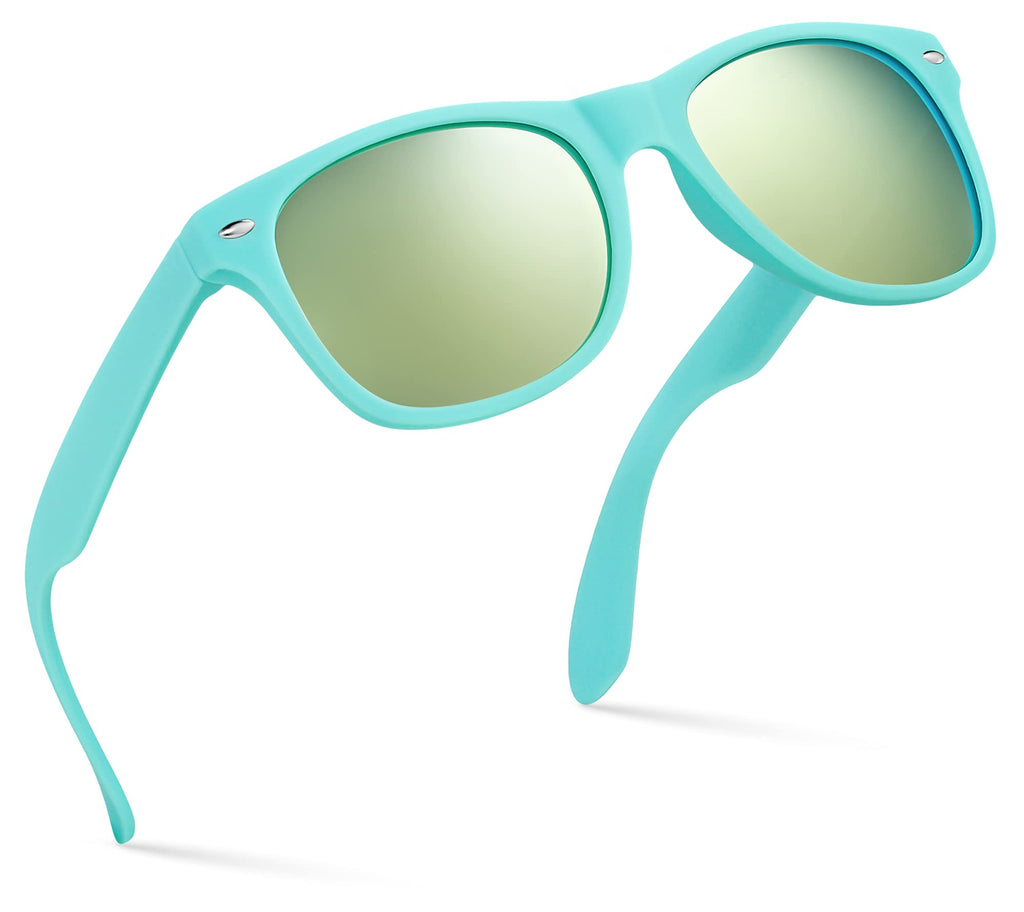 Retro Rewind Kids Sunglasses for Boys Girls Age 3-12 - Shatterproof UV400 Toddler Children Sun Glasses