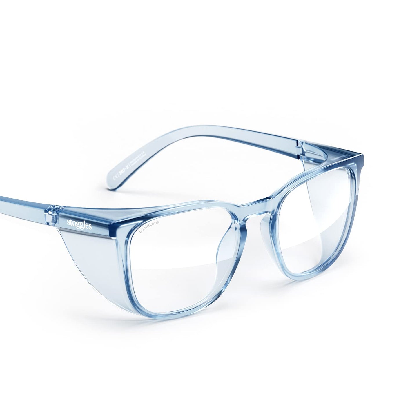 Stoggles - Official - Square - Z87.1 Certified Safety Glasses - Anti-Fog - Blue Light Blocking