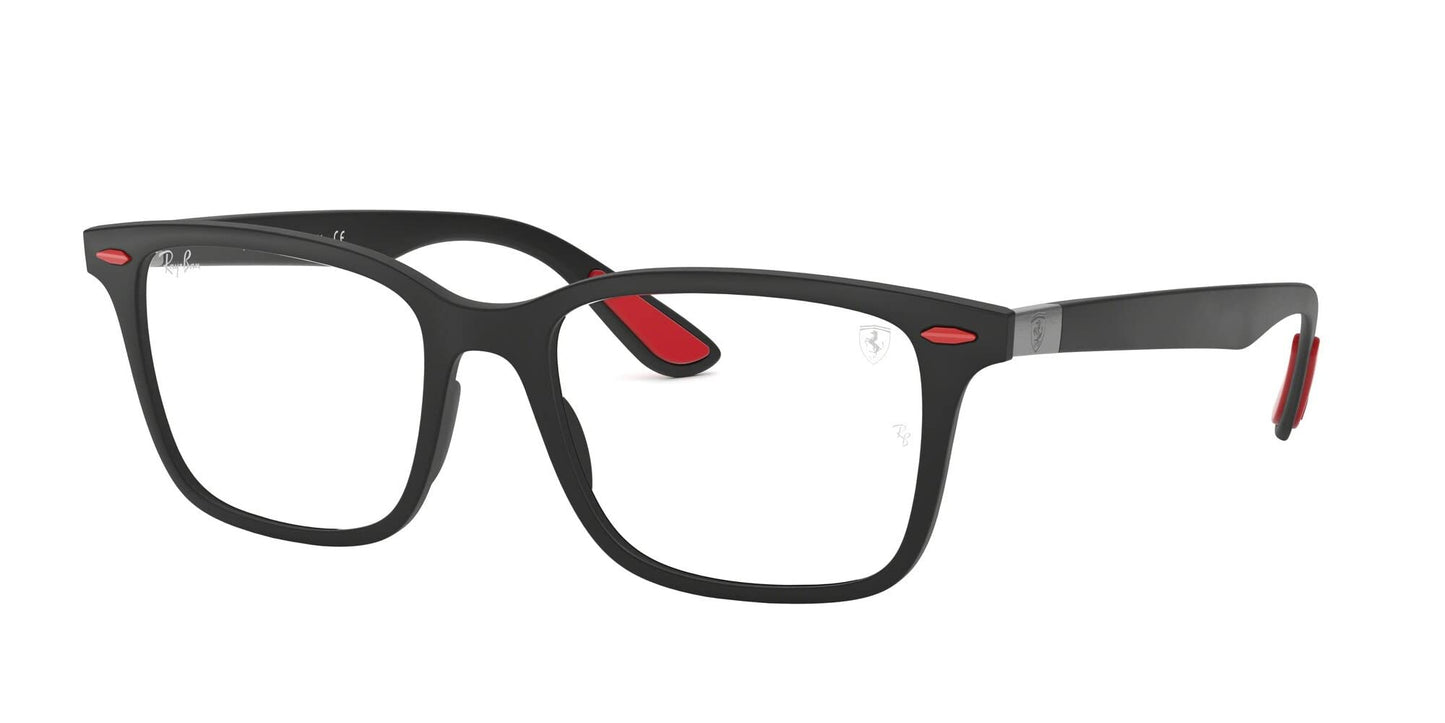 Ray-Ban RX7144m Scuderia Ferrari Collection Square Prescription Eyeglass Frames