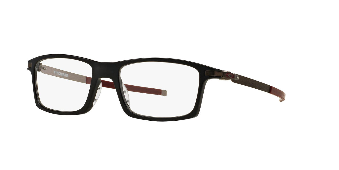 Oakley mens Ox8050 Pitchman Rectangular Prescription Eyeglass Frames