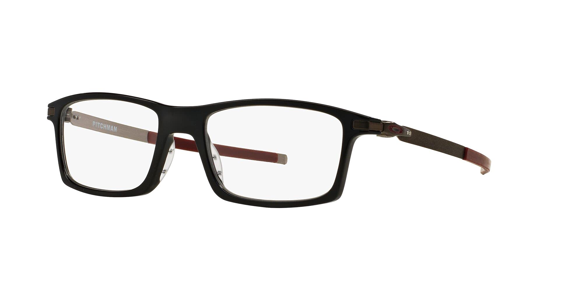 Oakley mens Ox8050 Pitchman Rectangular Prescription Eyeglass Frames