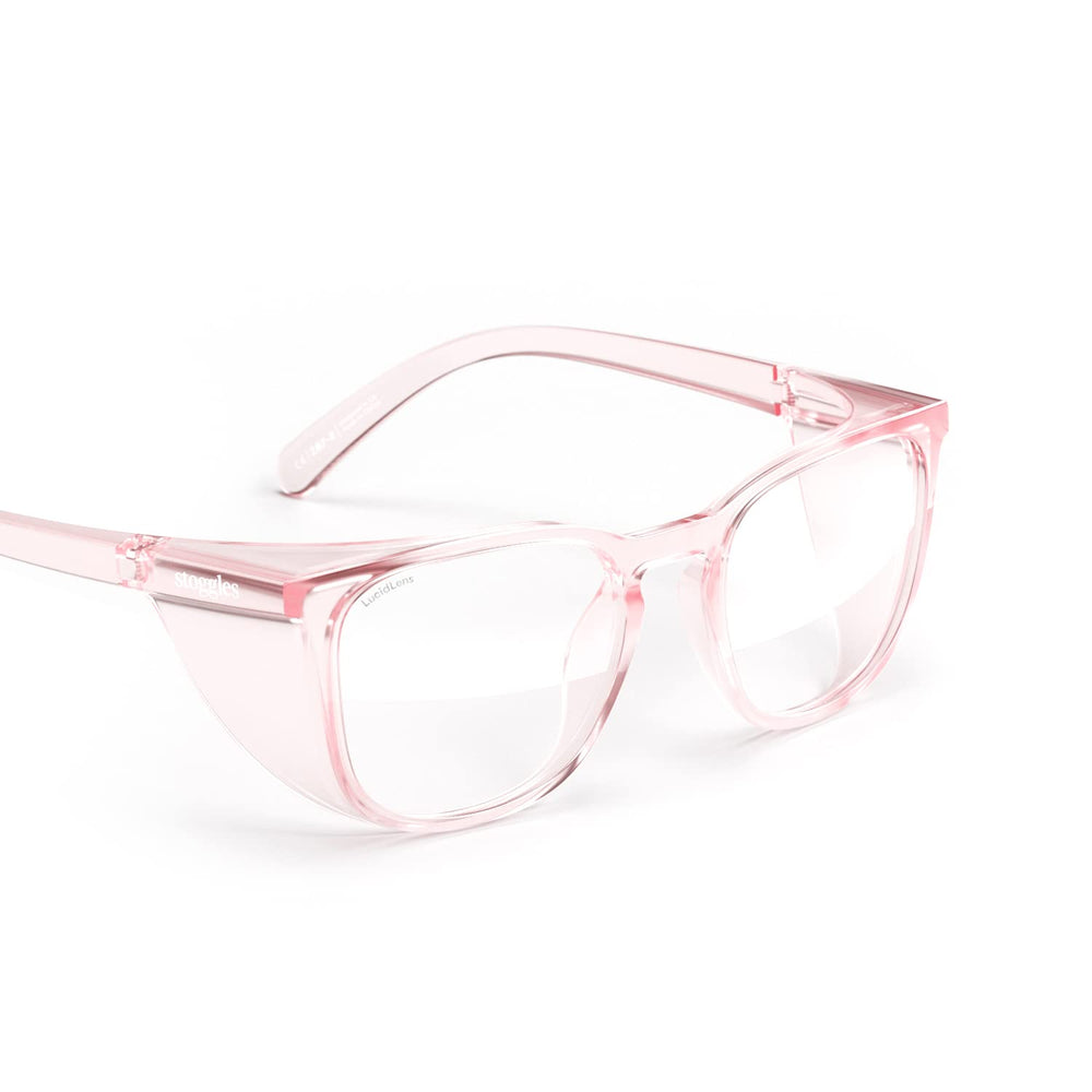 Square Safety Glasses with Blue Light Protection