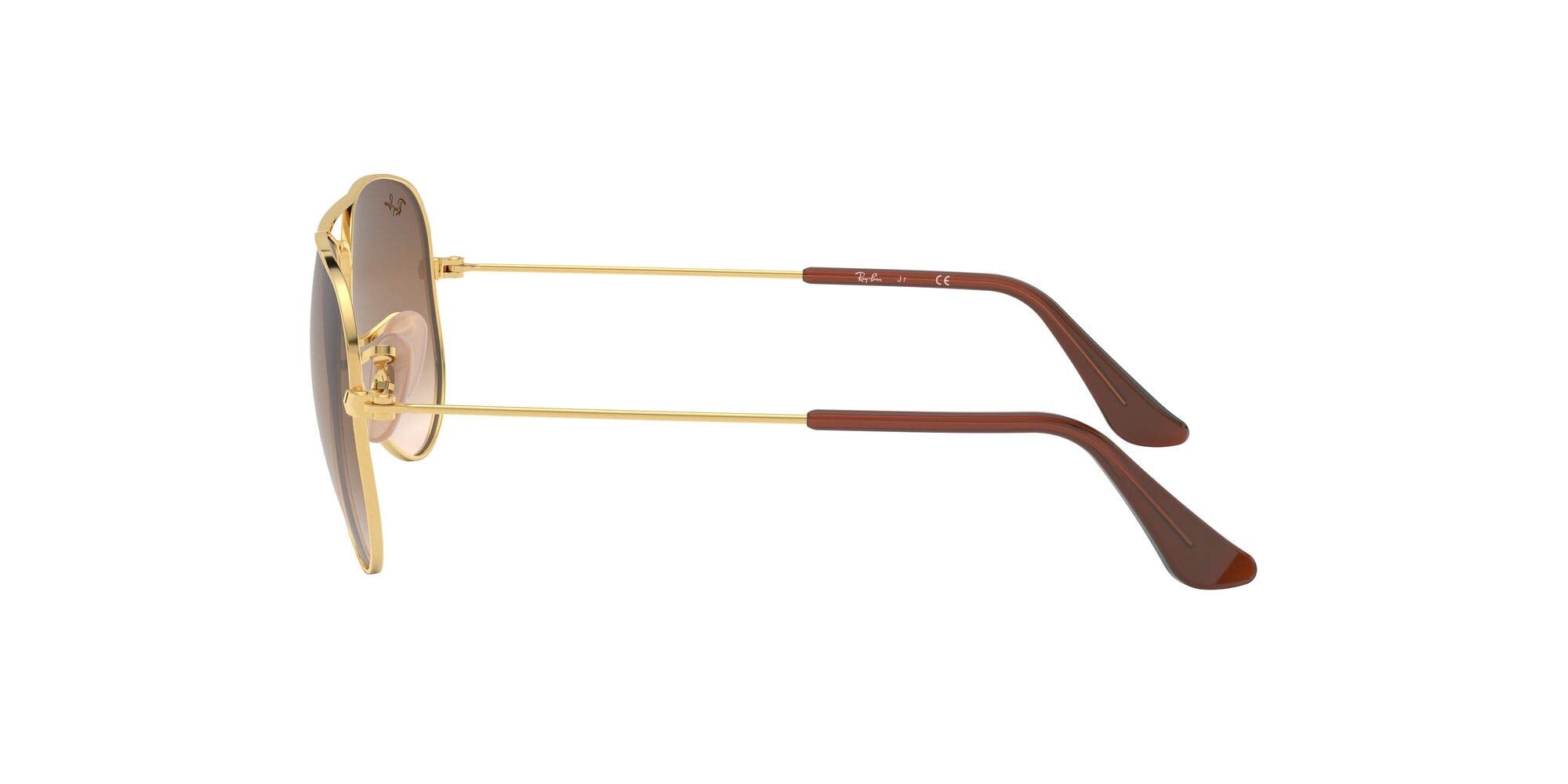 Ray-Ban Junior Kids' Rj9506s Metal Aviator Sunglasses