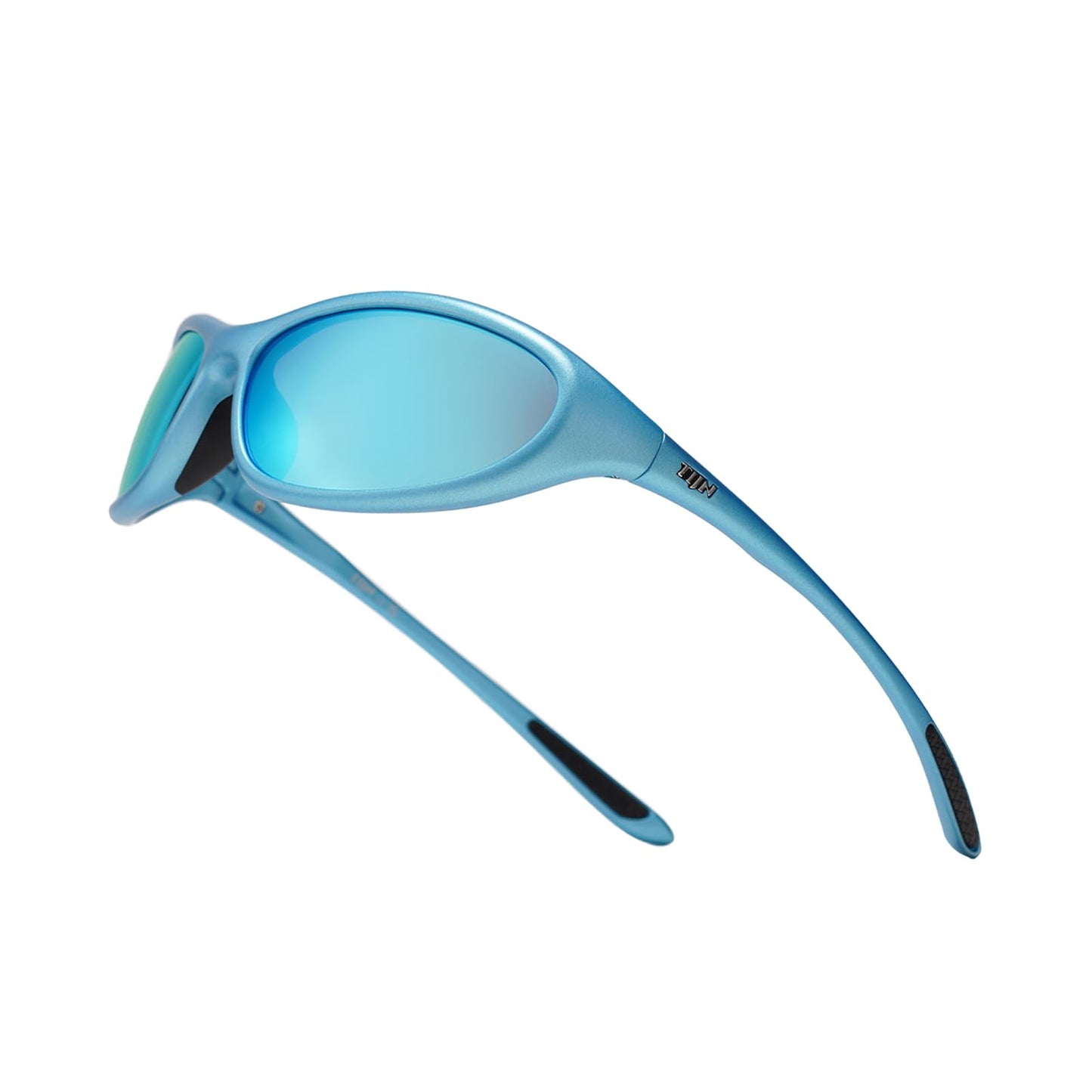 TIJN Sports Sunglasses for Men Women UV400 Wraparound Cycling Running Golf Motorcycle Glasses, Wide Fit Outdoor Shades, Vanta