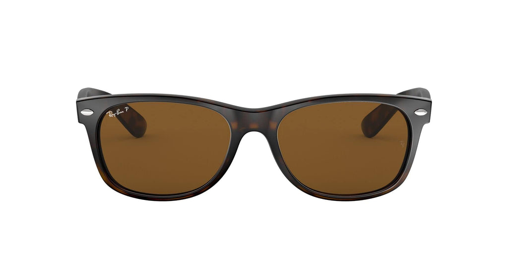 Ray-Ban RB2132 New Wayfarer Polarized Square Sunglasses