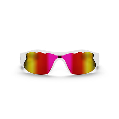 Reebok Smart Audio Sunglasses, HiFi Bluetooth Sport Glasses with UV Protection, Polarized Lenses, Unisex - Powered by Lucyd