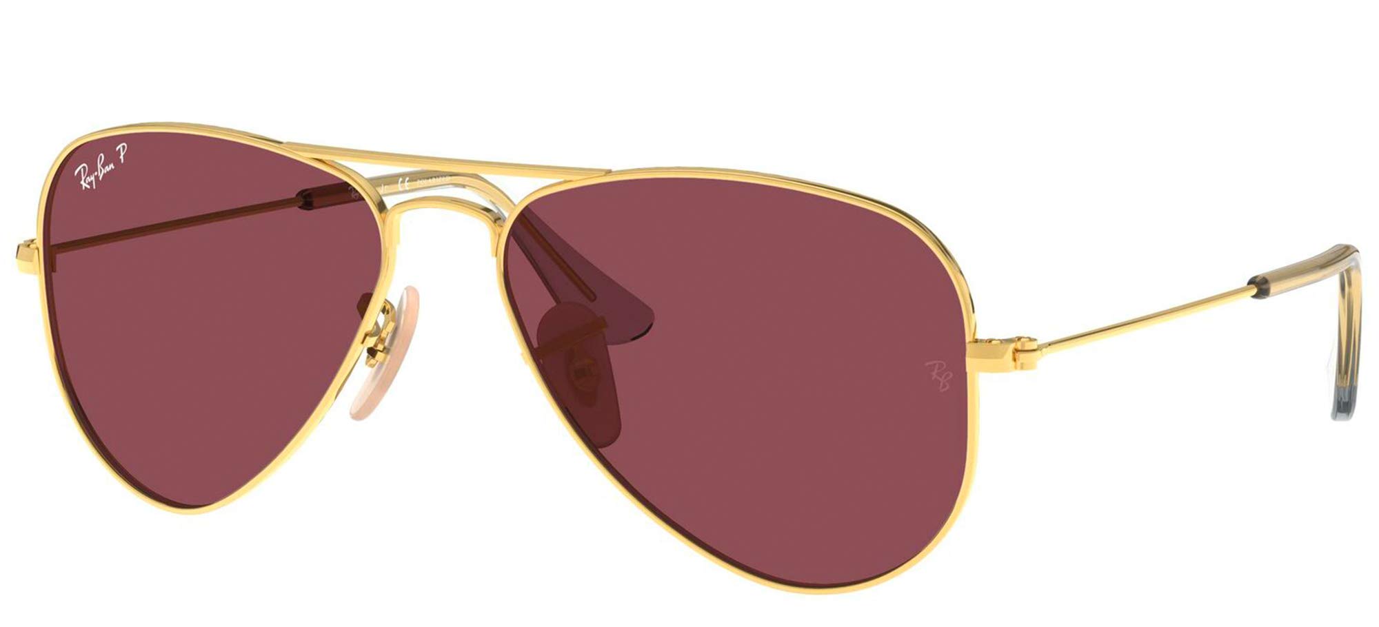 Ray-Ban Junior Kids' Rj9506s Metal Aviator Sunglasses