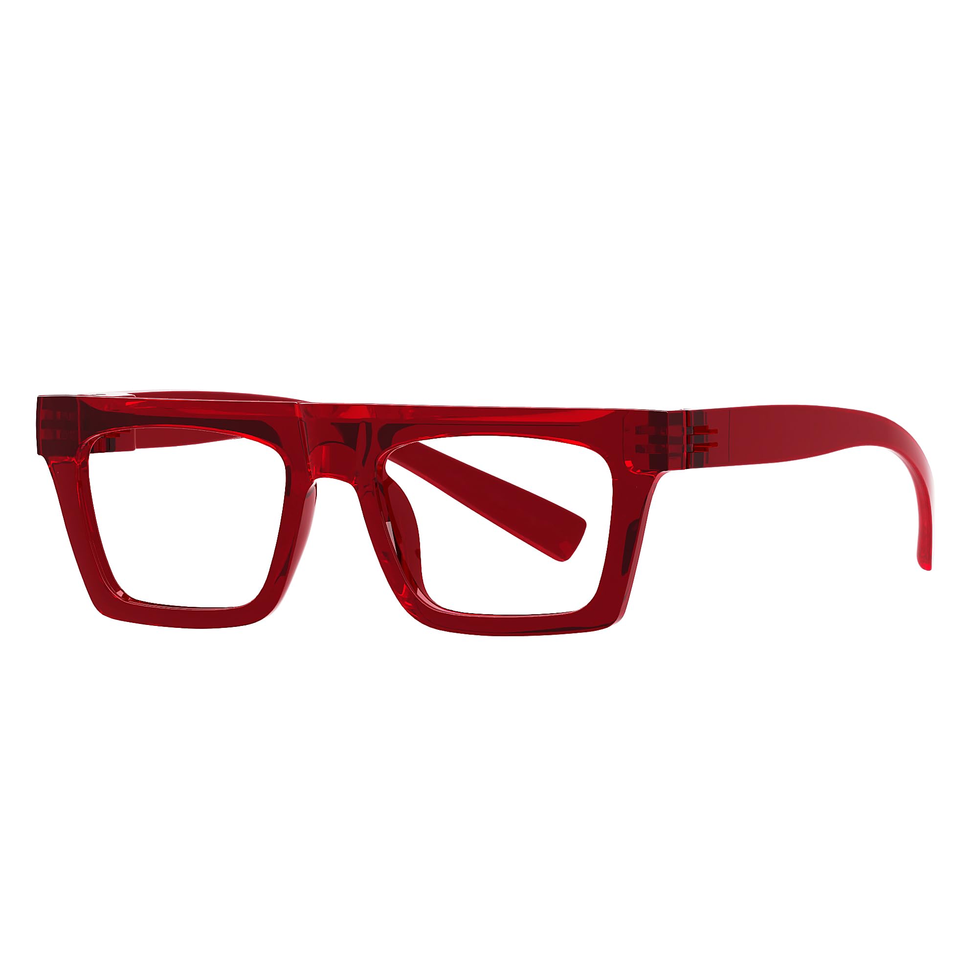 Eyekepper 6 Pack Metalless Screwless Spring Hinges Blue Light Blocking Reading Glasses for Women and Men Computer Readers