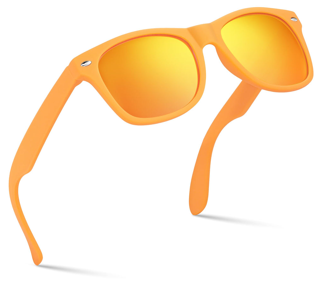 Retro Rewind Kids Sunglasses for Boys Girls Age 3-12 - Shatterproof UV400 Toddler Children Sun Glasses