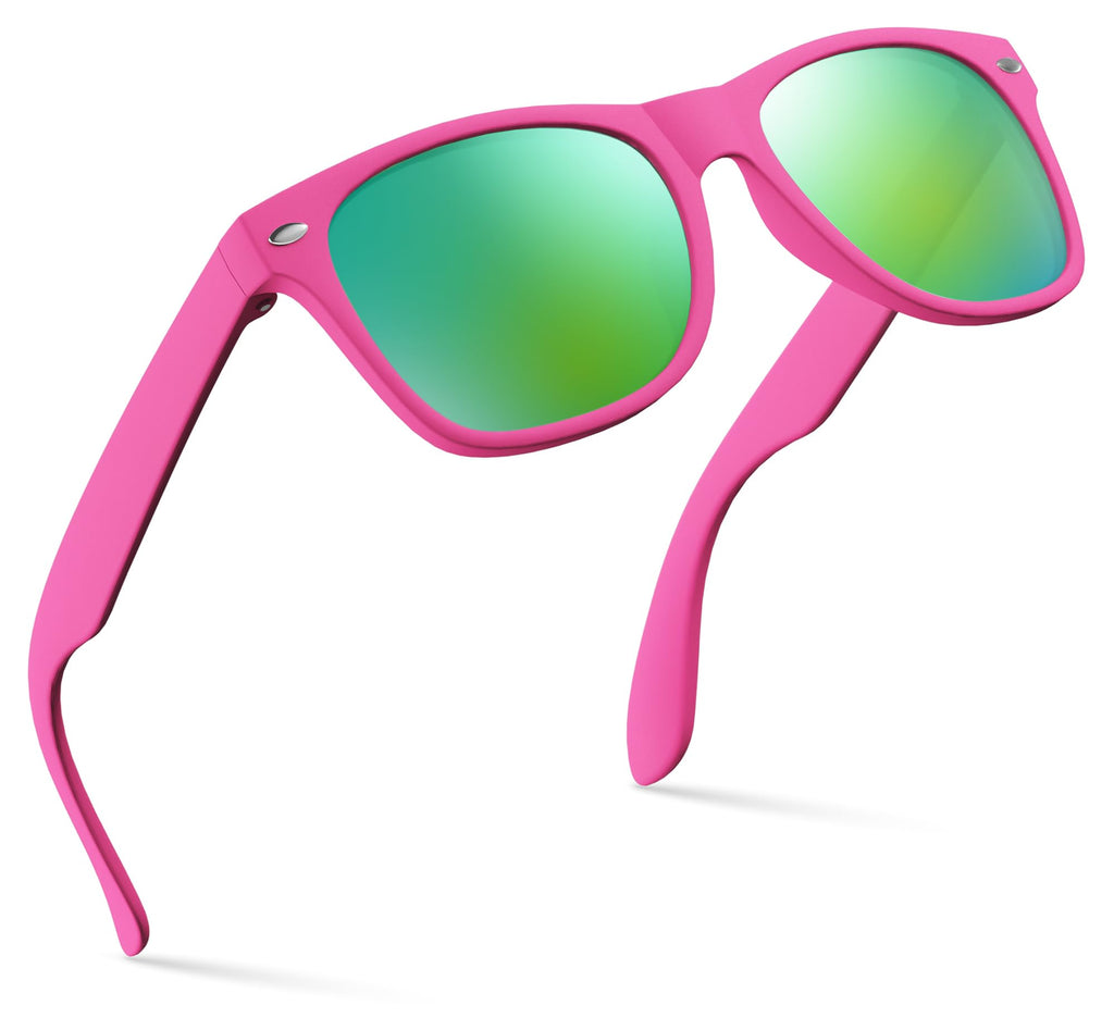 Retro Rewind Kids Sunglasses for Boys Girls Age 3-12 - Shatterproof UV400 Toddler Children Sun Glasses