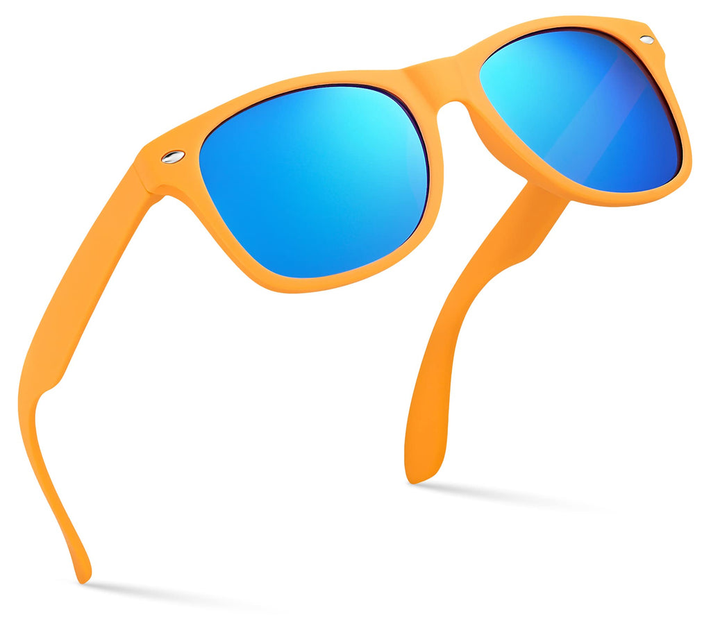 Retro Rewind Kids Sunglasses for Boys Girls Age 3-12 - Shatterproof UV400 Toddler Children Sun Glasses