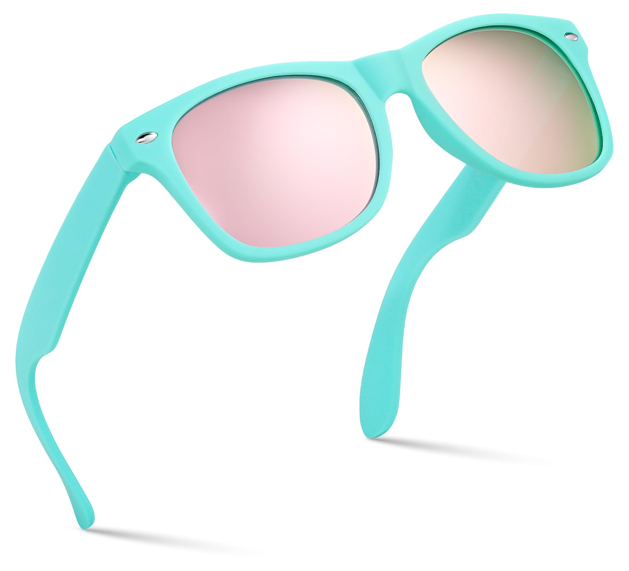 Retro Rewind Kids Sunglasses for Boys Girls Age 3-12 - Shatterproof UV400 Toddler Children Sun Glasses