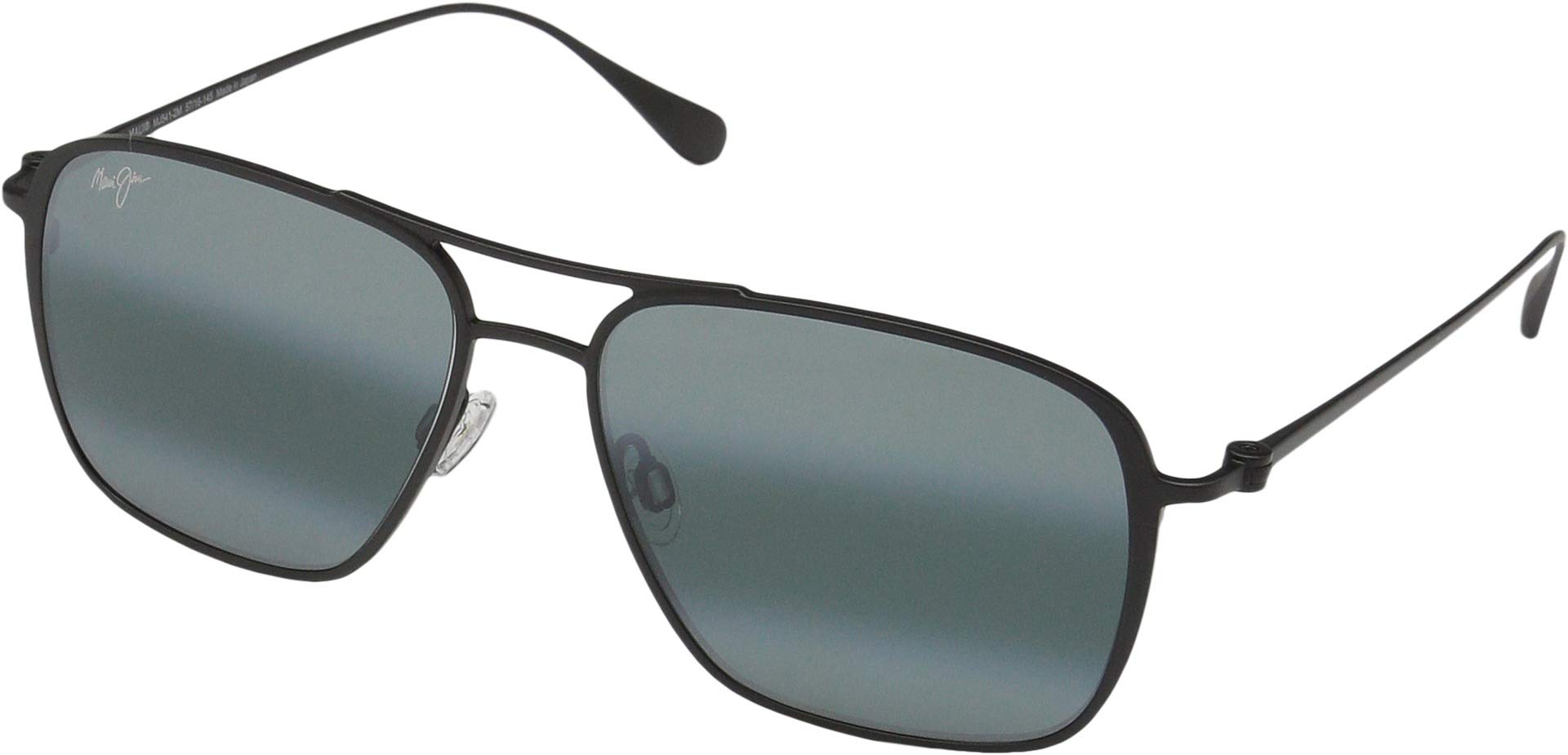 Maui Jim Men's and Women's Beaches Polarized Aviator Sunglasses, Extra large Fit