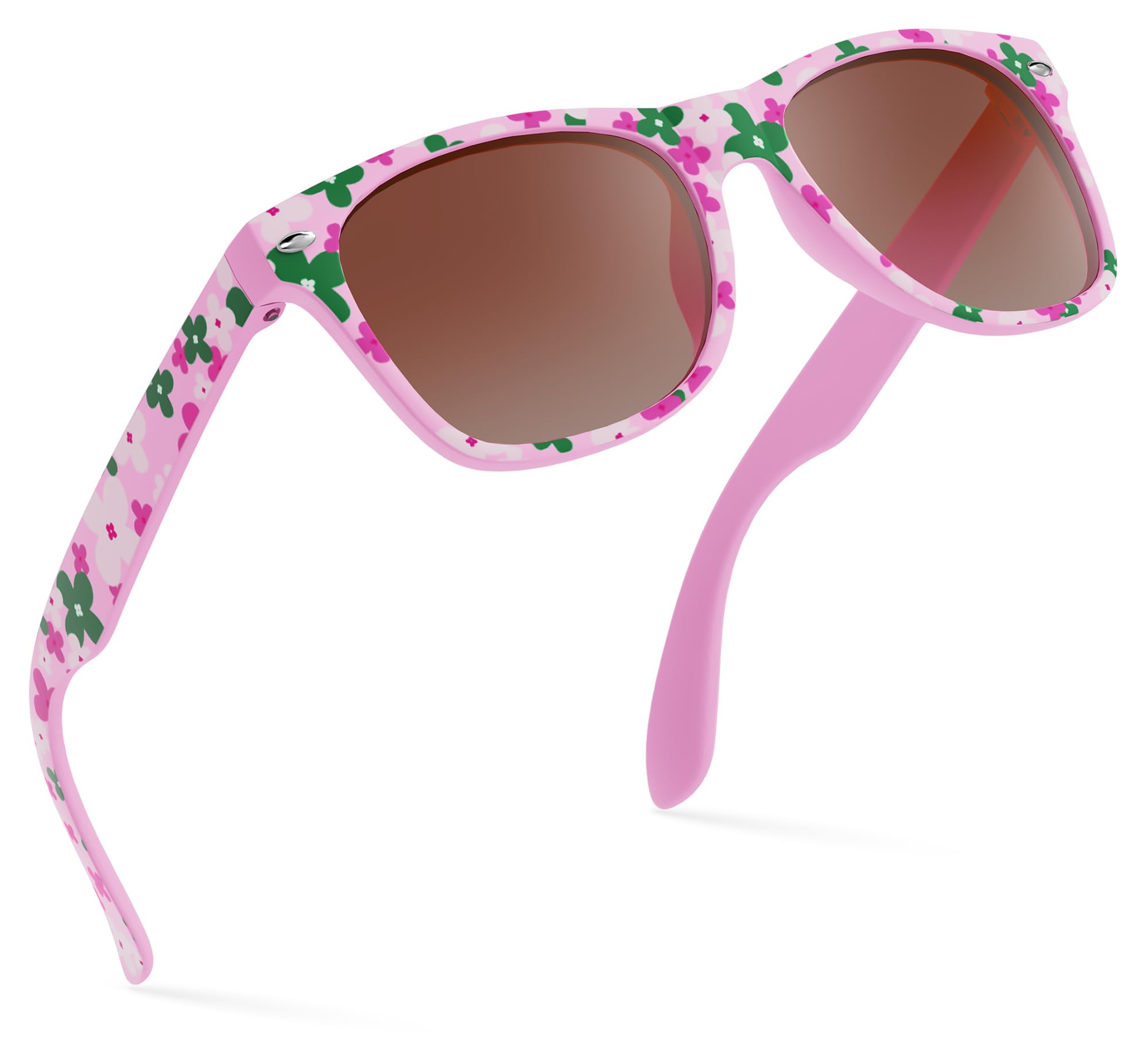 Retro Rewind Kids Sunglasses for Boys Girls Age 3-12 - Shatterproof UV400 Toddler Children Sun Glasses