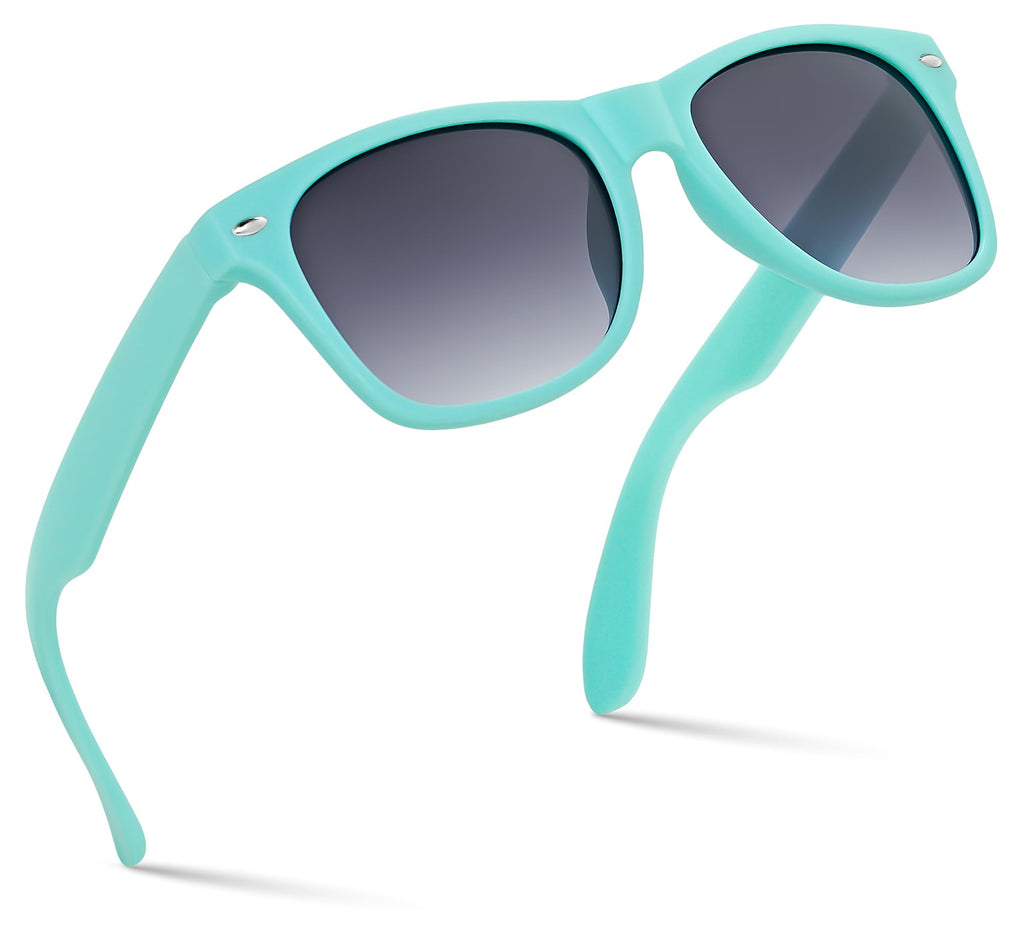 Retro Rewind Kids Sunglasses for Boys Girls Age 3-12 - Shatterproof UV400 Toddler Children Sun Glasses