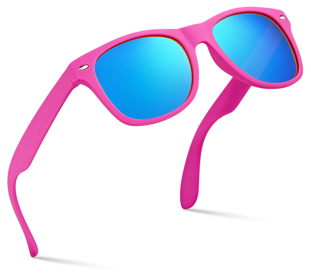 Retro Rewind Kids Sunglasses for Boys Girls Age 3-12 - Shatterproof UV400 Toddler Children Sun Glasses