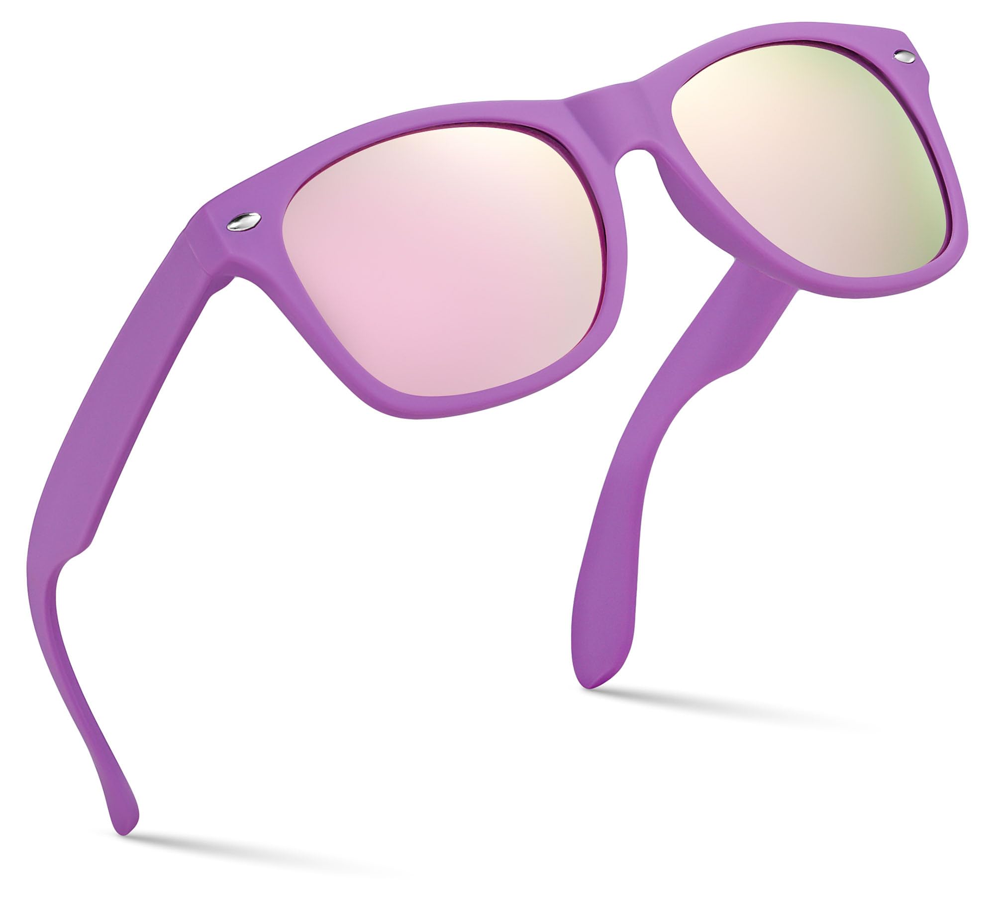 Retro Rewind Kids Sunglasses for Boys Girls Age 3-12 - Shatterproof UV400 Toddler Children Sun Glasses