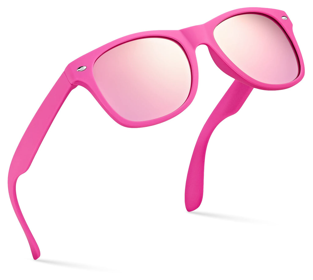 Retro Rewind Kids Sunglasses for Boys Girls Age 3-12 - Shatterproof UV400 Toddler Children Sun Glasses