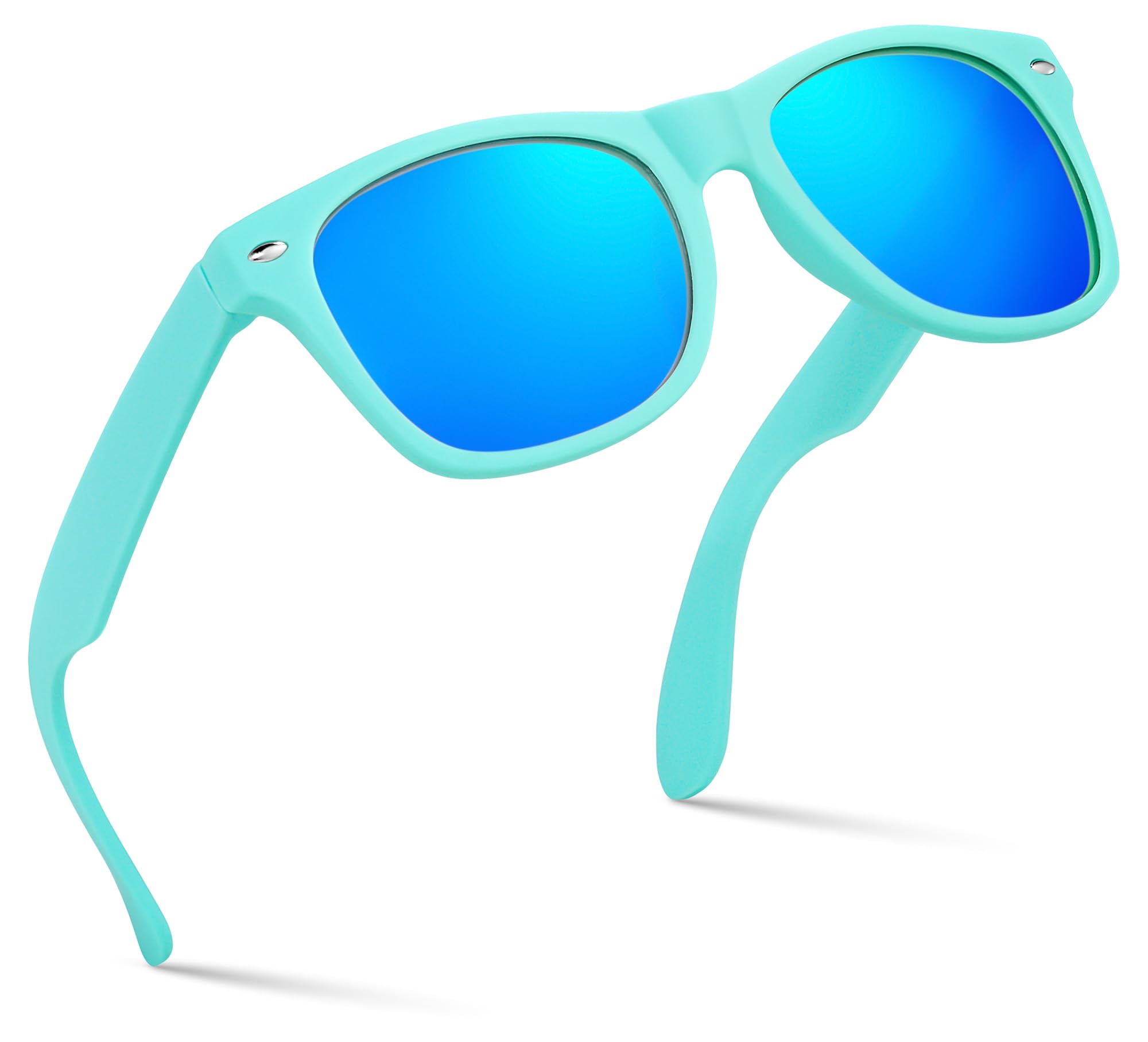 Retro Rewind Kids Sunglasses for Boys Girls Age 3-12 - Shatterproof UV400 Toddler Children Sun Glasses