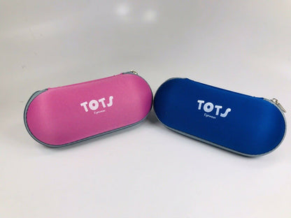 New TOTS Matte Light Blue MIRACLE Eyeglasses for KIDS 43/16/120 with Case & Strap